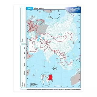 Mapa N°5 Division Politica X Unidad