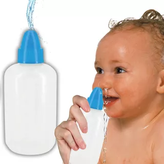 Irrigador Garrafa Lavagem Nasal Adulto Criança Bebê 250ml