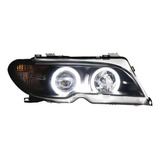 Faros Led Ojo De Angel Bmw Serie 3 2002 Al 2005 E46 Facelift