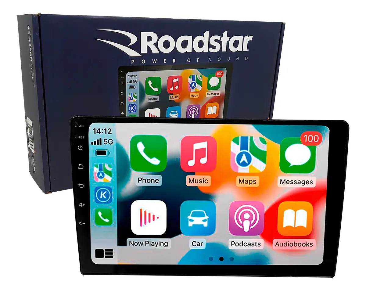 Imagem 1 de 6 de Multimidia Roadstar 9 Rs-915br Prime Android 12 Gps Wifi