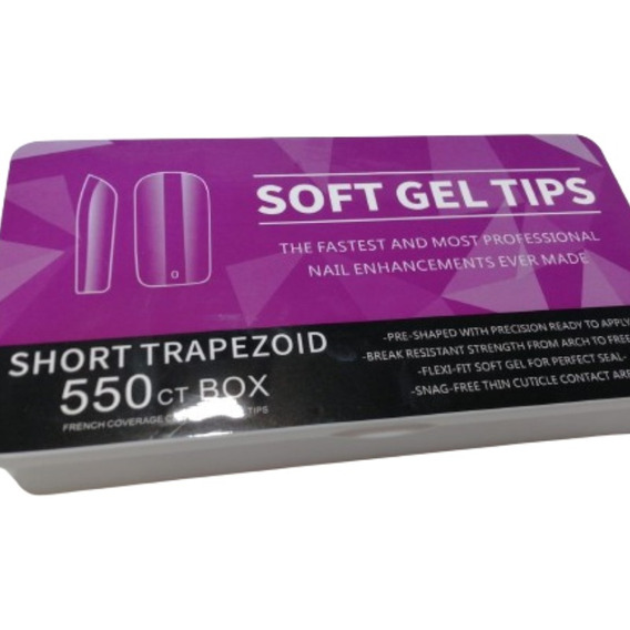 Tips Soft Gel X 500 Unidades