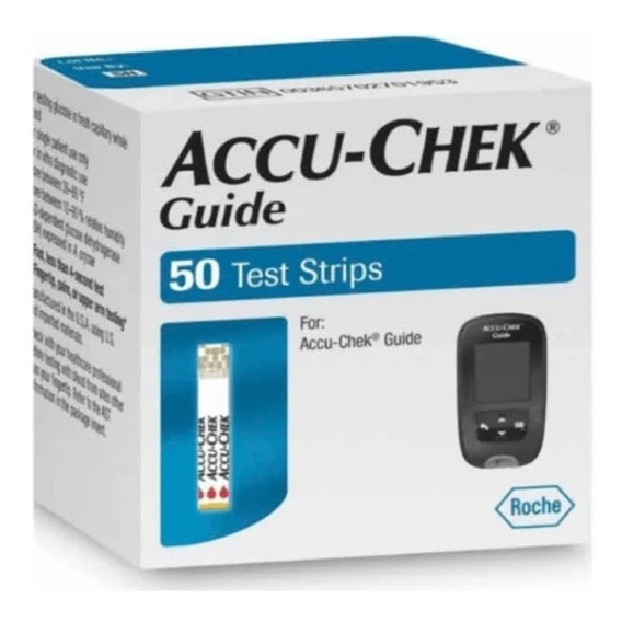 Tiras Reactivas Accu Chek Guide X 50 Unidades