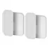 Juego con 2 ganchos de pared cerrados Elight Cge150, o blancos