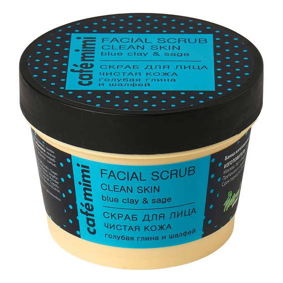 Exfoliante Facial Piel Limpia Con Arcilla Azul 110 Ml Momento De Aplicación Día/noche Tipo De Piel Grasa