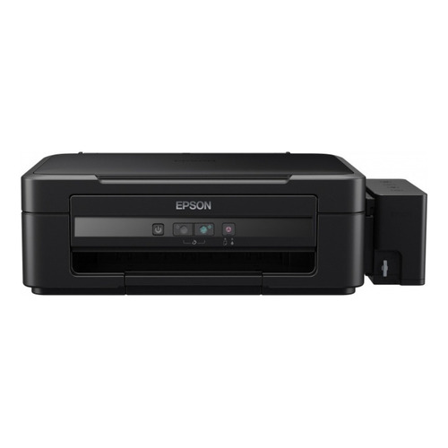 Impresora a color  multifunción Epson EcoTank L210 negra 110V