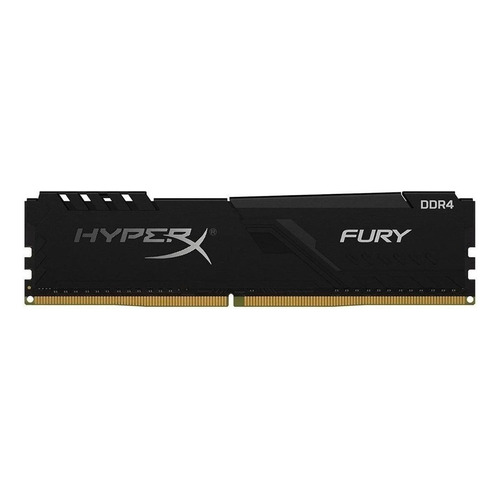 Memoria RAM Fury DDR4 gamer color negro  32GB 1 HyperX HX432C16FB3/32