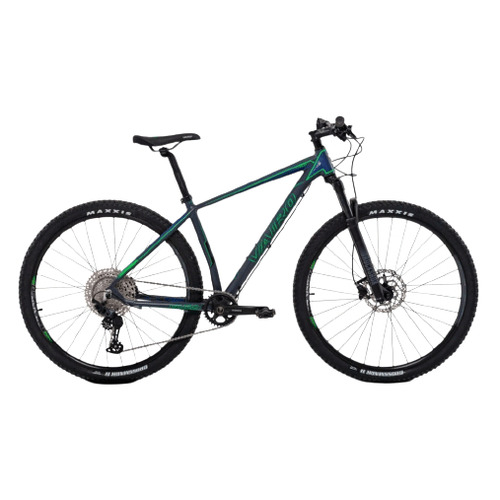 Mountain bike Vairo MTB XR 8.5  2021 R29 S 12v freno disco hidráulico cambio Shimano SLX M7100 color gris/verde  
