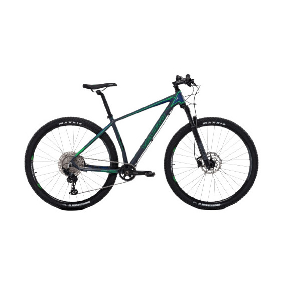 Mountain bike Vairo MTB XR 8.5  2021 R29 L 12v freno disco hidráulico cambio Shimano SLX M7100 color gris/verde  