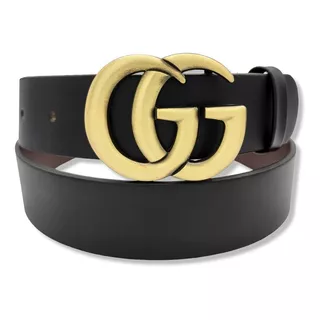 Cinturon Gg Clasico Negro Unisex