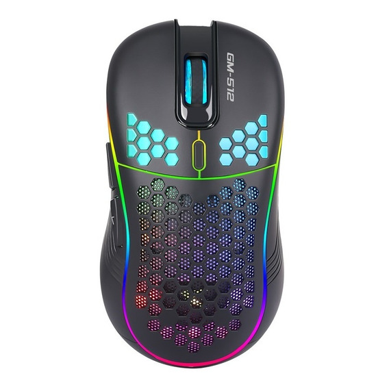 Mouse Gamer Programable Xtrike Me Rgb Usb 7 Botones 6400 Dpi