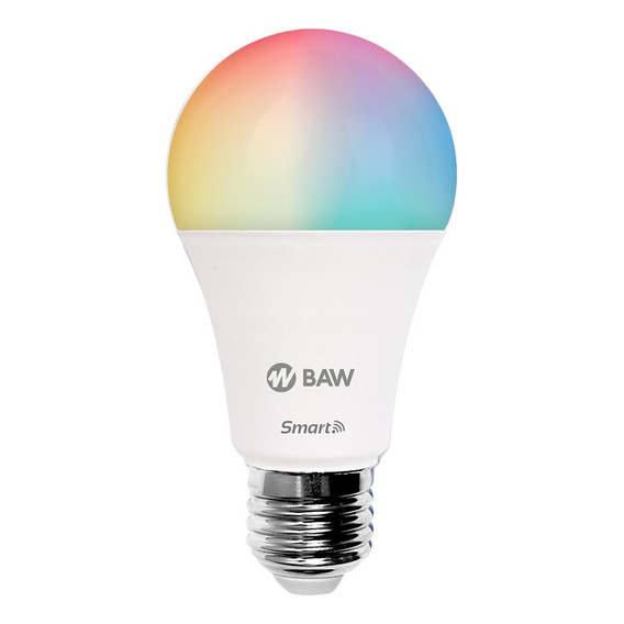 Lampara Led Wifi E27 10w Rgb Celular Smart Life Baw