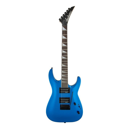 Guitarra eléctrica Jackson JS Series JS22 DKA dinky de álamo blue brillante con diapasón de amaranto