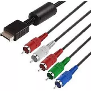 Cable Componente Rca Av Para Consolas De Ps2 Y Ps3