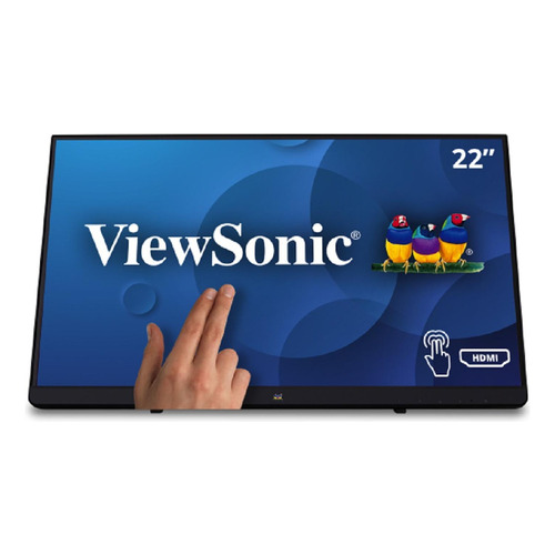 Monitor Touch Viewsonic De 22 Td2230 Color Negro