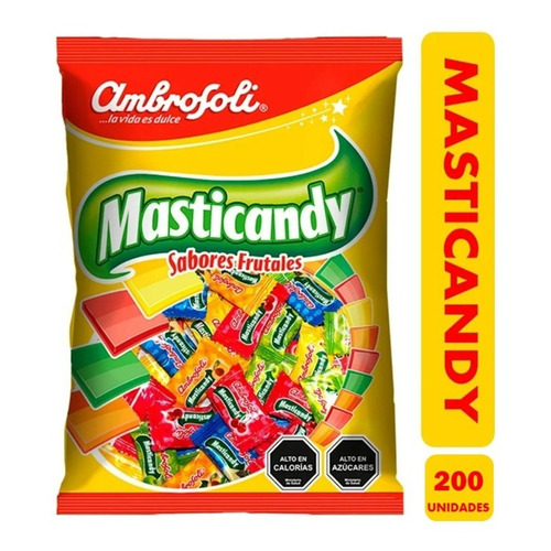 Masticandy Ambrosoli Bolsa De 200 Unidades Masticable