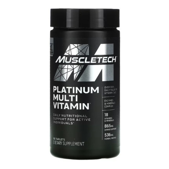 Platinum Multi  Muscletech 90caps - Unidad a $69350