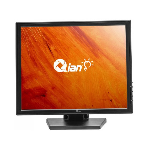 Monitor Qian Tiago led 17" negro 100V/265V