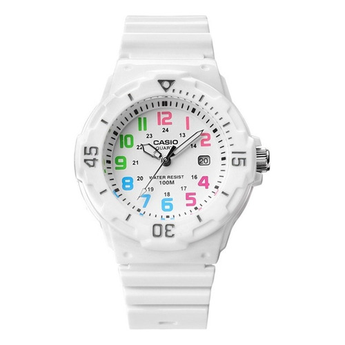 Reloj Casio Quartz Lrw200 Dama *watchsalas* Full Color del fondo Blanco LRW-200H-7B