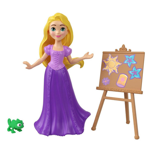Disney Princess: Mini Figura Con Accesorio - Princesa Aleato
