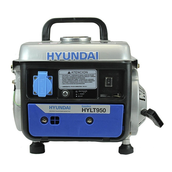 Generador Hyundai 82hylt950 Monofásico Bencinero 0.72 Kva 