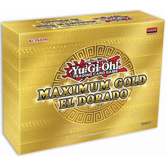 Yugioh! Maximum Gold El Dorado Cajita