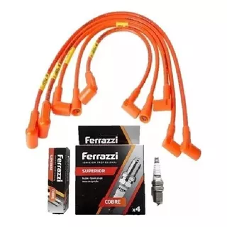 Cables Y Bujias Competicion Fiat 147 Duna Uno Motor Tipo 1.6