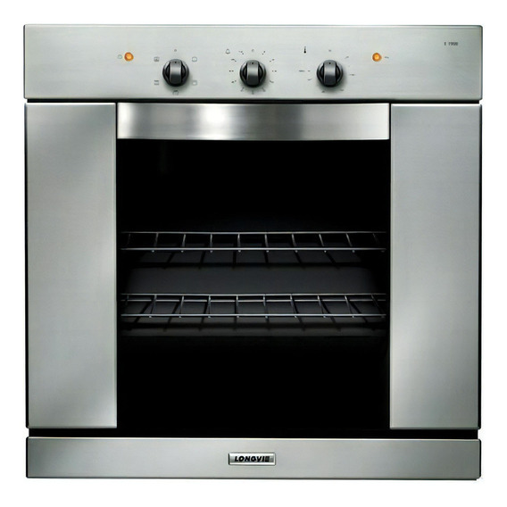 Horno empotrable eléctrico Longvie Standard HE1900 56 L acero inoxidable 220V