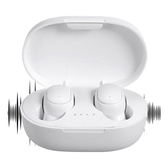 Auriculares Bt Ruffo A6s Rf-a6s Blanco In-ear Con Microfono