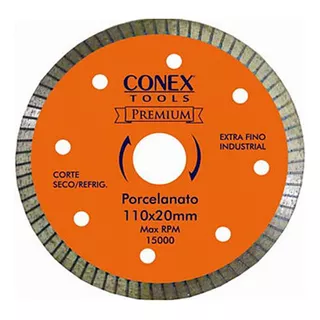 Disco Diamantado 180mm Segmentado Premiun Conex