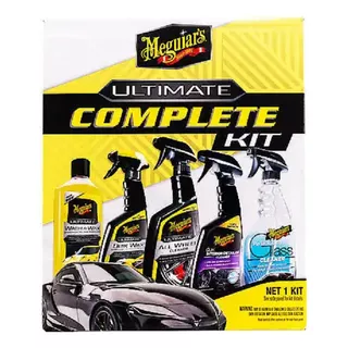 Meguiars Ultimate Complete Kit Shampoo Cera Rines Interior