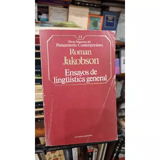 Roman Jakobson - Ensayos De Linguistica General