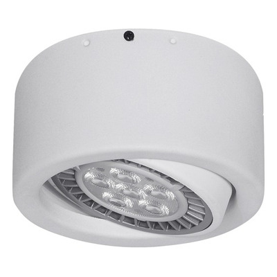 Spot Plafon Monovolumen Movil 411 Blanco Ar111 Apto Led Sl