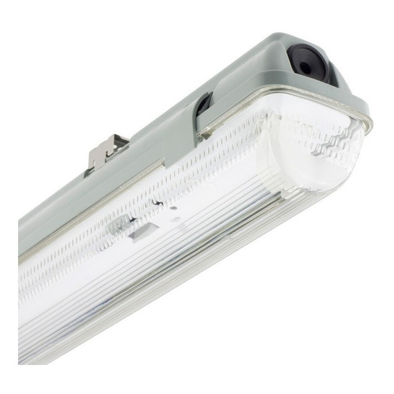 Artefacto Estanco Eco Simple Para 1 Tubo Led 60 Cm Unilux