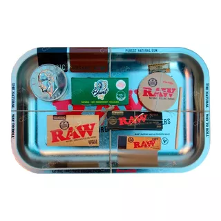 Raw Classic Combo Bandeja 27,5cm+ Picador3p+ Lata Raw+ Sedas
