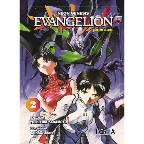 Evangelion Edición Deluxe #2, de Yoshiyuki Sadamoto, Khara & Gainax. Neon Genesis Evangelion - Edicion Deluxe, vol. 2. Editorial Ivrea, tapa blanda en español, 2014