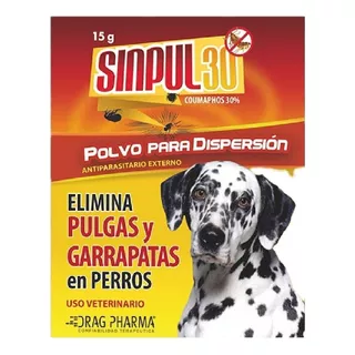 Sinpul 30 - Repelente/anti Parasitario Externo Sachet 15g