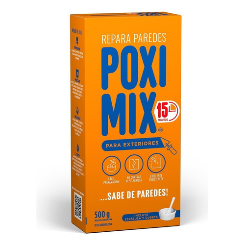 Poximix® Mezcla Adhesiva A Base De Cemento De Exterior 500g