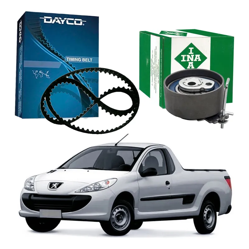 Kit Correia Dentada Tensor Peugeot Hoggar 1.4 8v 2010 A 2015