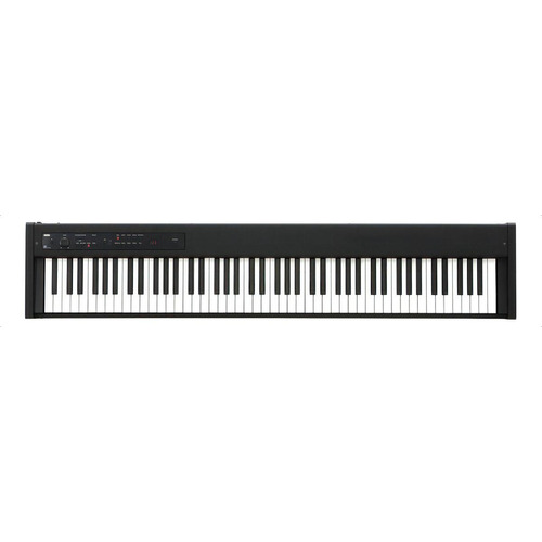 Piano Digital Korg D1 De 88 Teclas 30 Sonidos/portable Midi Color Negro