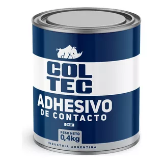Adhesivo Cemento De Contacto  Contacto 341f /2lt 400g Coltec Pegamento Color Azul
