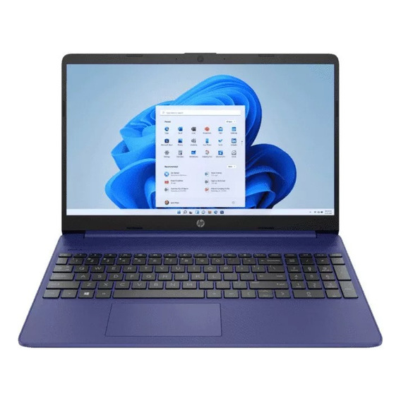 Laptop  HP 15-ef2513la, AMD Ryzen 5, 8 GB, 256 GB SSD, 15.6, HD, Windows 11 Home Azul Índigo