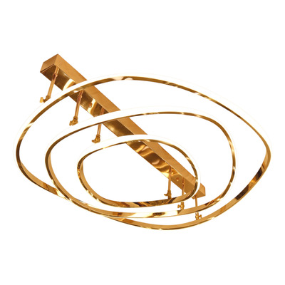 Aplique Twerk 68w Blanco Dinamico Oro Dorado