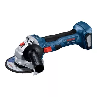 Amoladora Angular Inalámbrica Bosch Professional Gws 180-li Color Azul 700 w