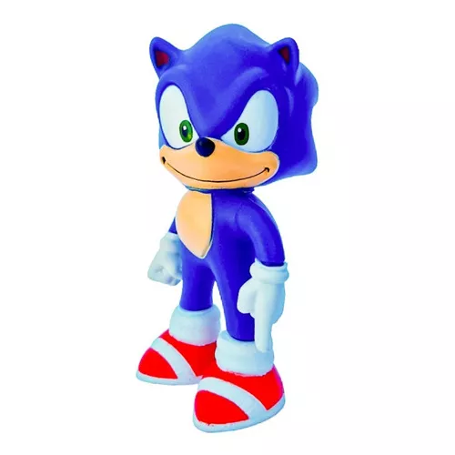 Kit Boneco Sonic 16cm Sega Coleção + Caneca Personalizada 350ml