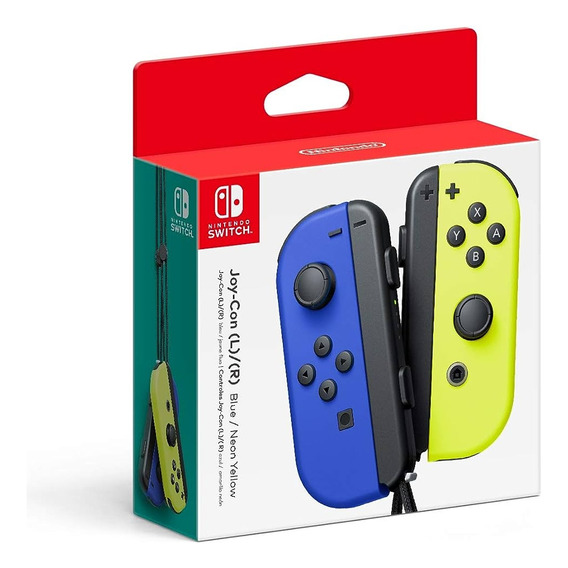 Controles Joy-con Para Nintendo Switch Azul Amarillo