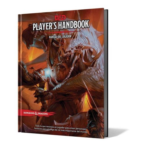 D&d Player's Handbook, De Jeremy Crawford. Editorial Wizards Of The Coast, Tapa Dura En Español, 2021