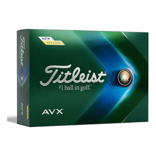 Pelotas Titleist Avx Color Amarillo