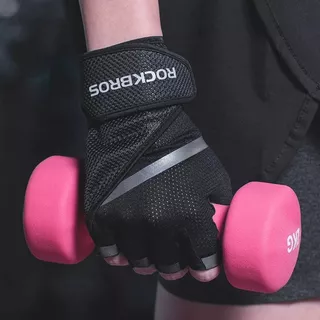 Guantes Para Ciclismo Gym, Gimnasio Rockbros Transpirables 