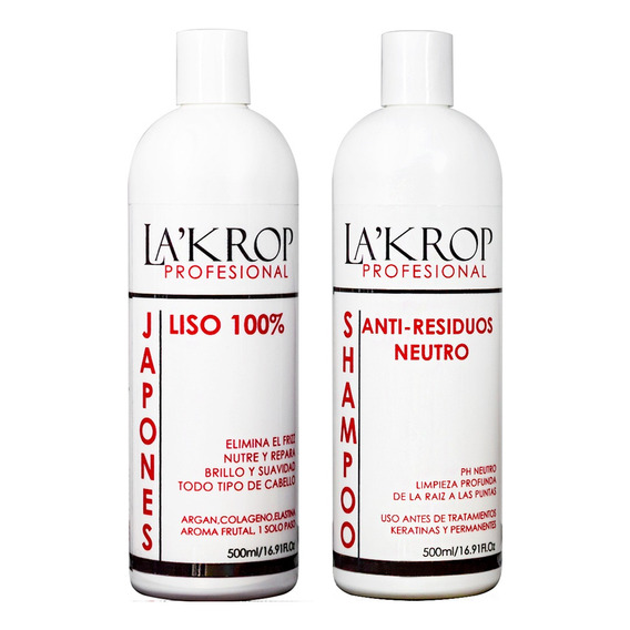 Alaciado Japones Lakrop Kit 500ml 