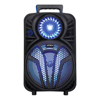 Parlante 8 Pulgadas Aitech Rhyme Gz-p33 Bluetooth C/mic 300w Color Negro